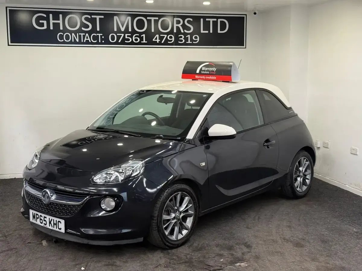 Used Vauxhall Adam Jam 69 HP (50 kW) 2016 Black Hatchback
