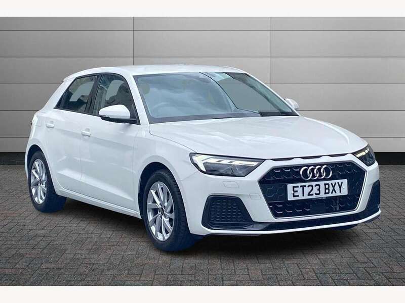 Shell white Used 2023 Audi A1 Sport Hatchback | £20,895 (Good price) - Image 1/4