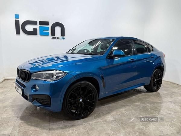 Used BMW X6 M Sport 2018 Blue SUV