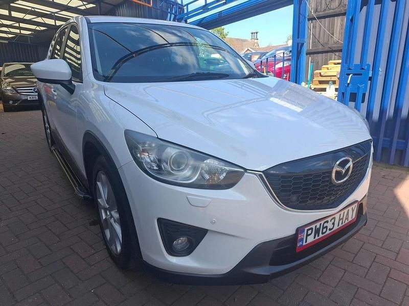 Second-hand Mazda CX-5 Inclusive 175 CP (128 kW) 2013 Alb SUV