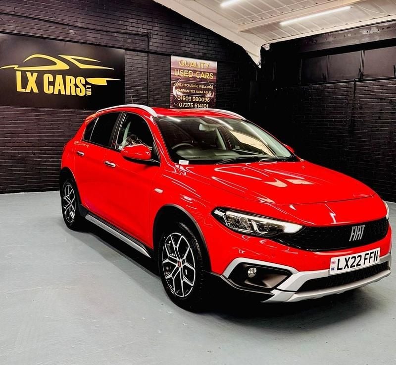 Used Fiat Tipo Red 2022 Red Hatchback