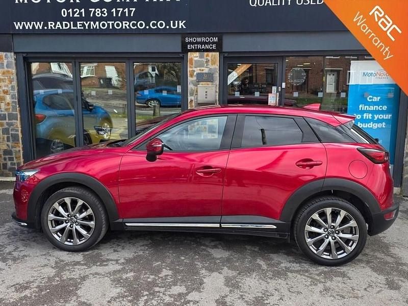 Begagnad Mazda CX-3 Inclusive 121 HK (88 kW) 2019 Röd SUV