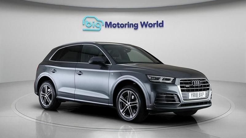 Used Audi Q5 S-Line 190 HP (139 kW) 2018 Grey SUV