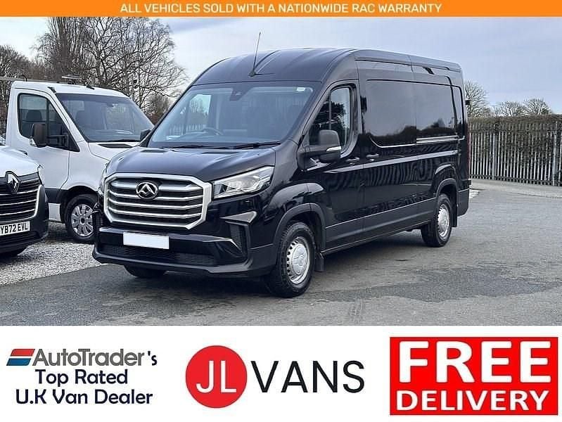 Used Maxus V90 163 HP (119 kW) 2023 Black Van