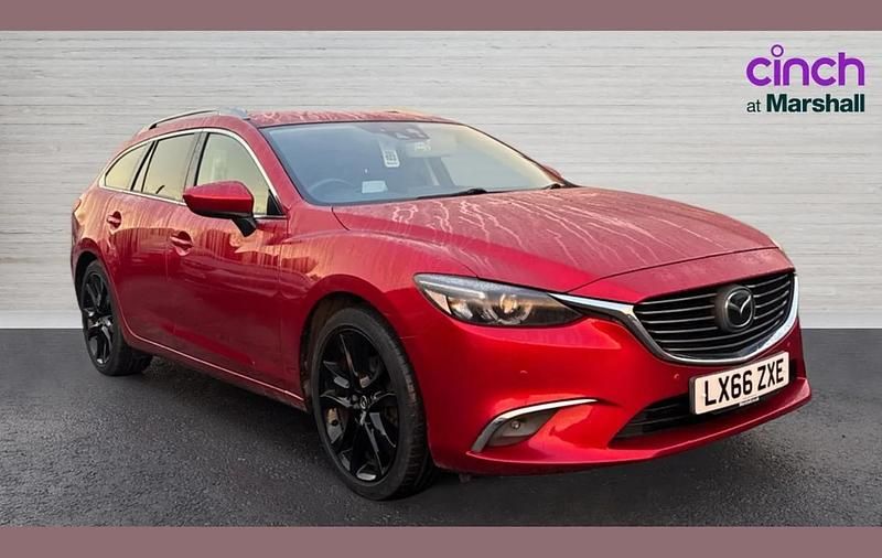 Red Used 2016 Mazda 6 Inclusive Estate | £12,752 (Expensive) - Image 1/4