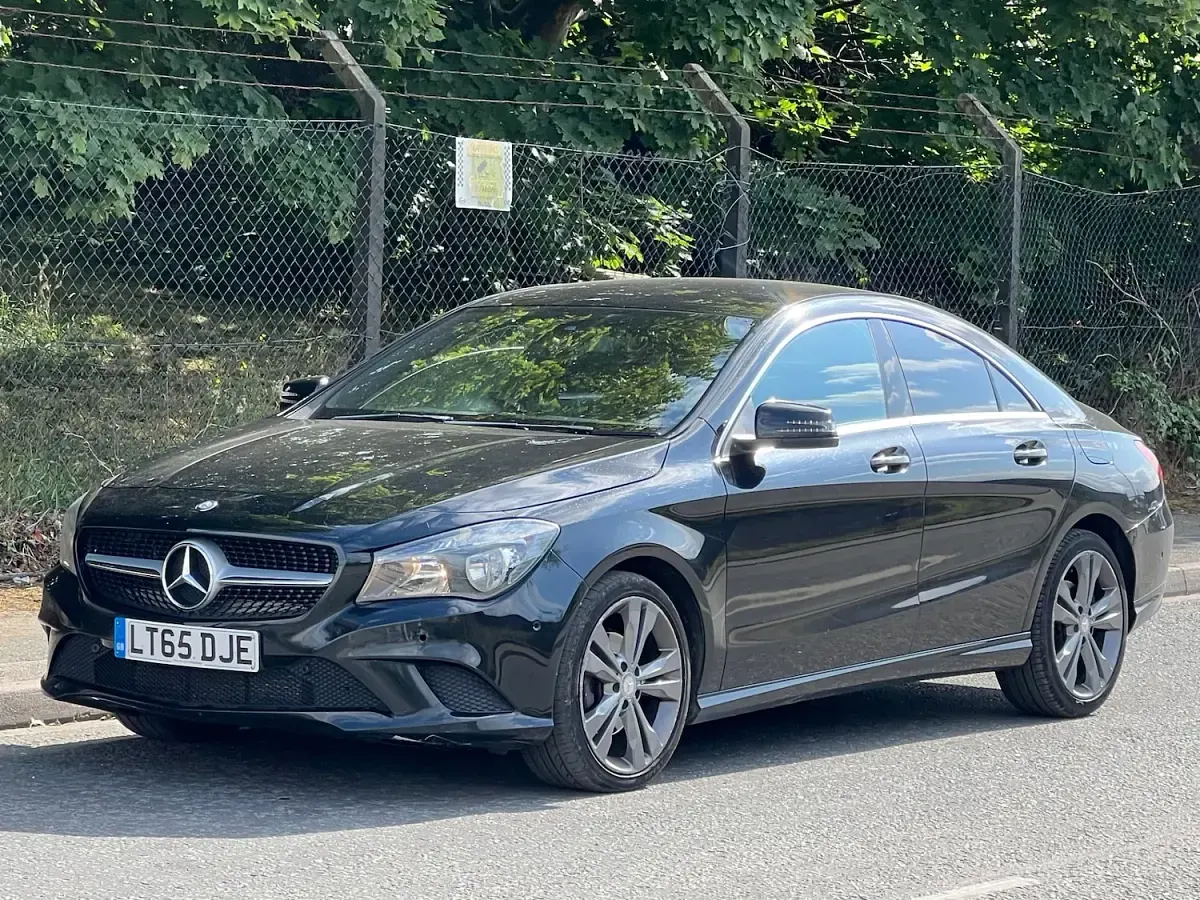 Used Mercedes CLA220 2015 Black Sedan