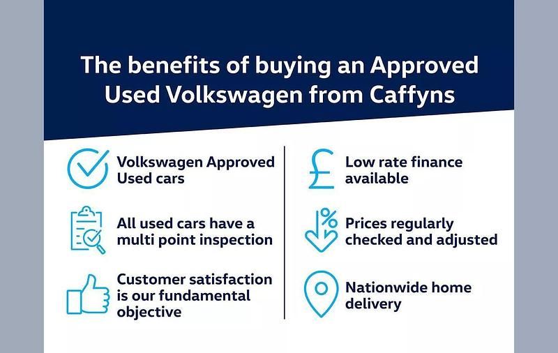 White Used 2019 VW Tiguan R-line SUV | £26,490 (Expensive) - Image 1/2