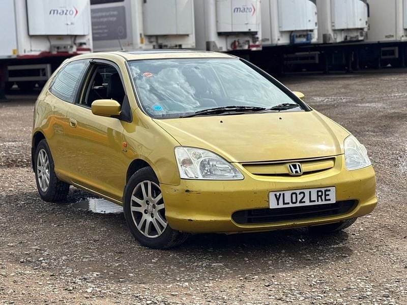 Used Honda Civic Sport 2002 Gold Hatchback