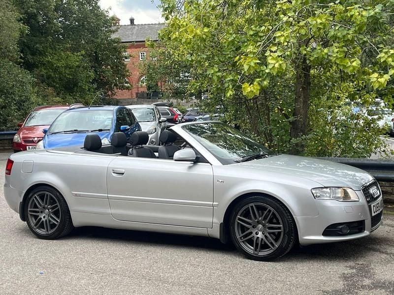 Silver Used 2009 Audi A4 Cabriolet Cabriolet | £4,485 - Image 1/4
