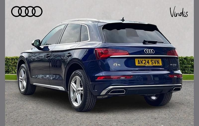 Used Audi Q5 S-Line 268 HP (197 kW) 2024 Blue SUV
