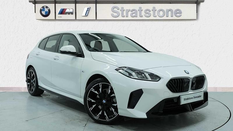 White Used 2025 BMW 120 M Sport Hatchback | £27,489 - Image 1/3