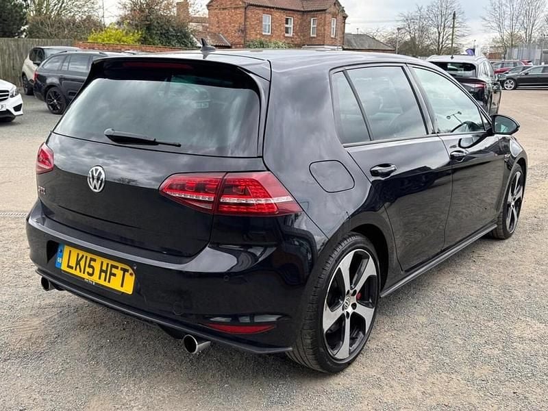 Used VW Golf VII GTI 2015 Black Hatchback