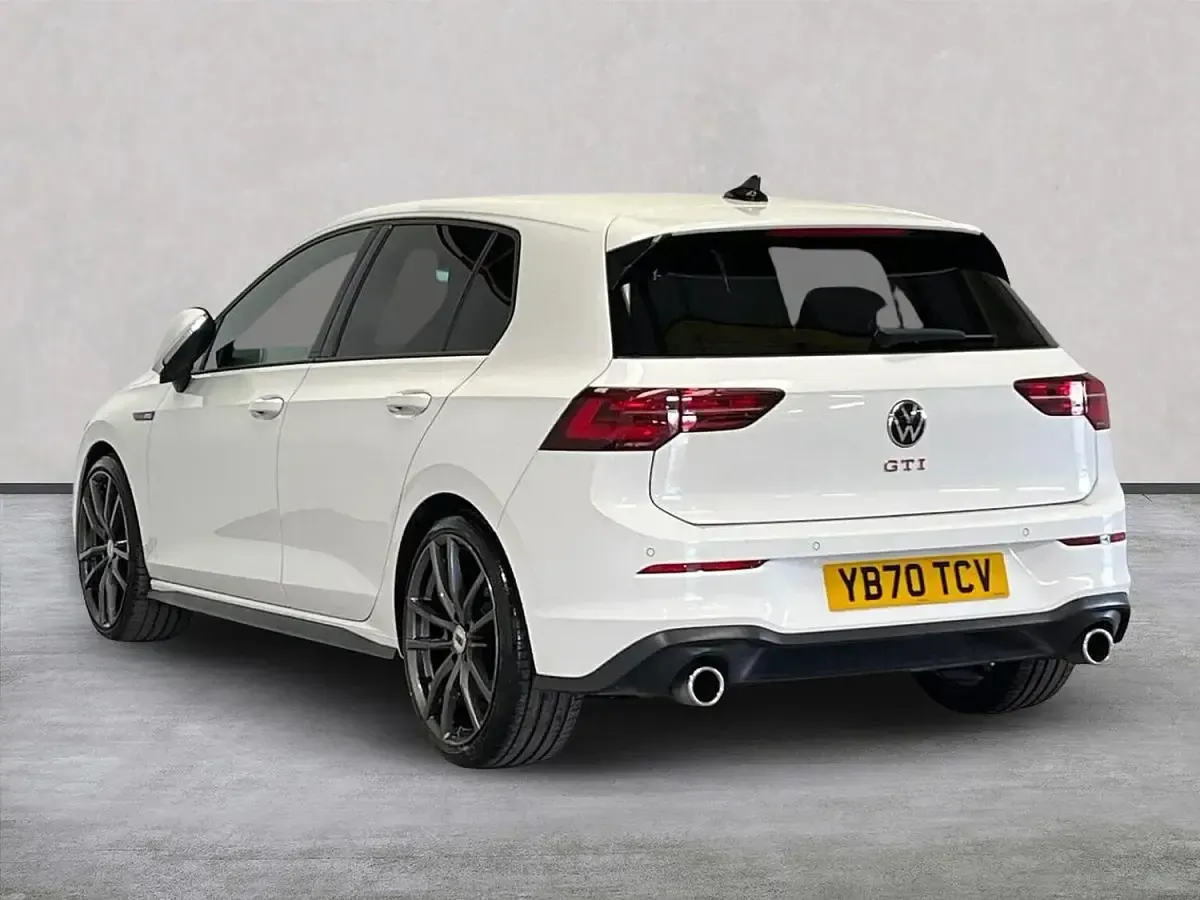 Used VW Golf VII GTI 245 HP (180 kW) 2020 White Hatchback