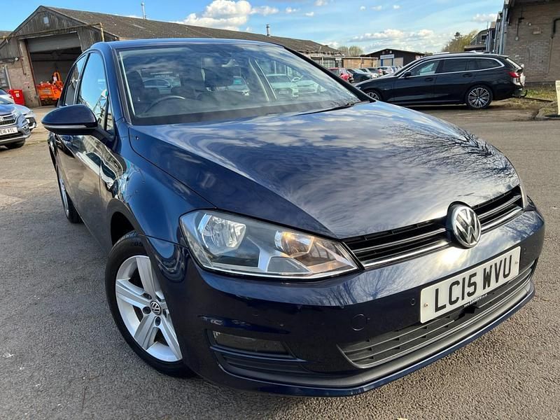 Used VW Golf VII Match 2015 Blue Hatchback