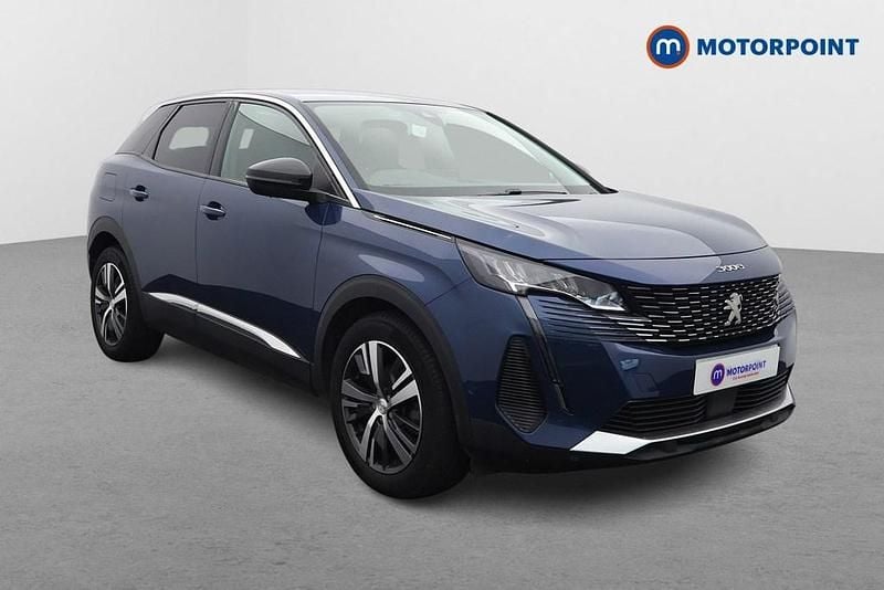 Blue Used 2023 Peugeot 3008 Allure SUV | £18,699 (Good price) - Image 1/4