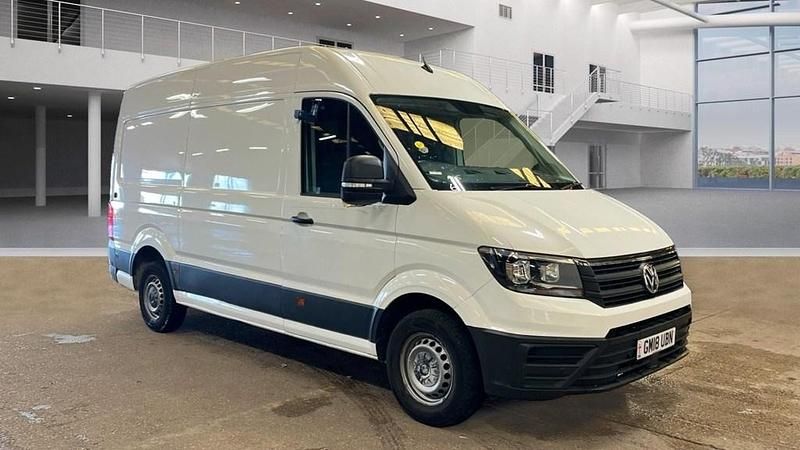 White Used 2018 VW Crafter Trendline Van | £15,495 (Fair price) - Image 1/4