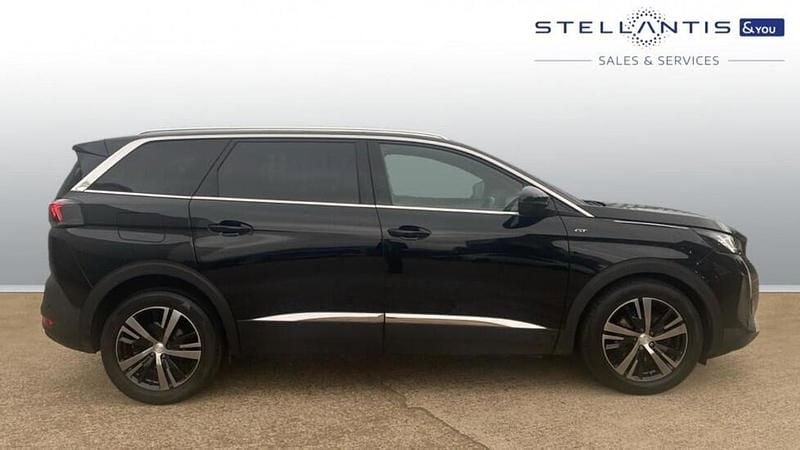 Black Used 2022 Peugeot 5008 GT MPV | £23,124 (Fair price) - Image 1/4