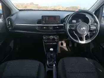 Used Kia Picanto 2018 Blue Hatchback