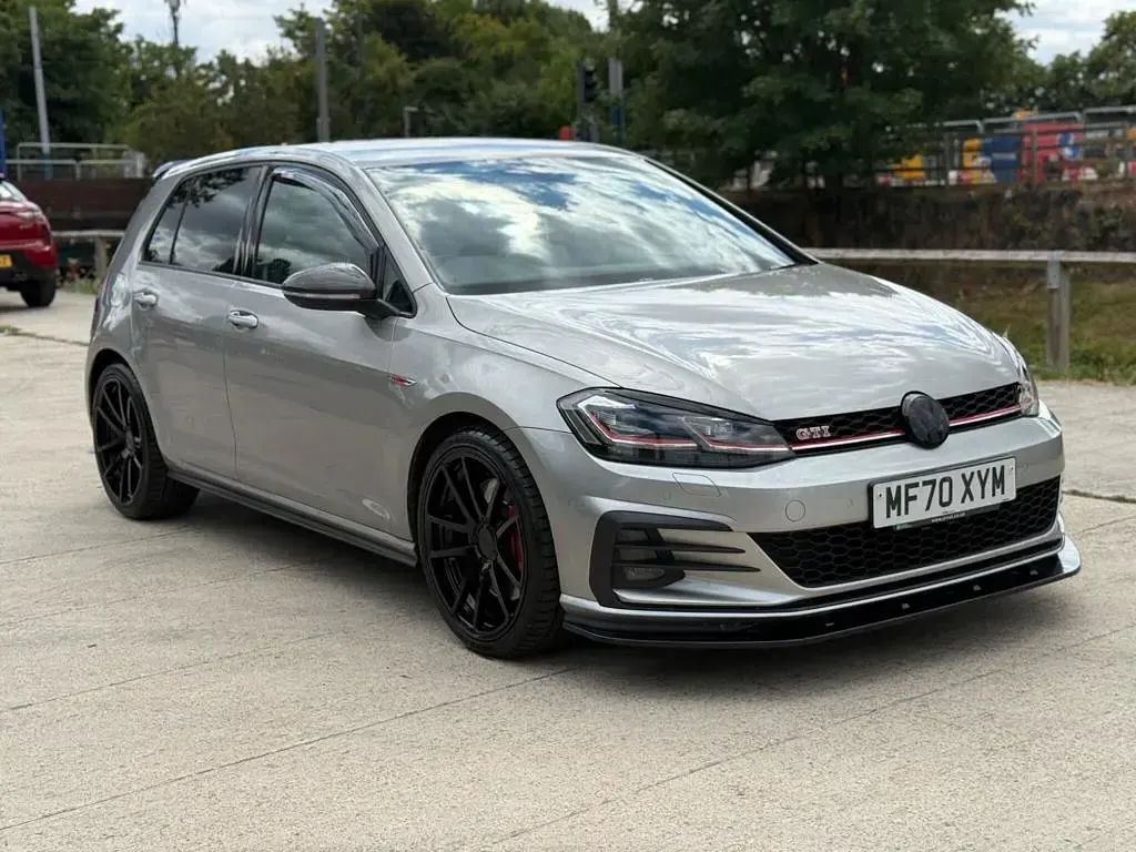 Used VW Golf VII GTI 2020 Silver Hatchback