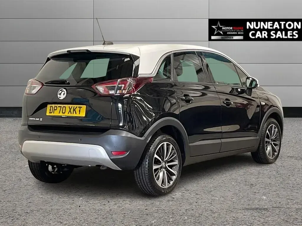 Used Vauxhall Crossland X Elite 130 HP (95 kW) 2020 Black SUV