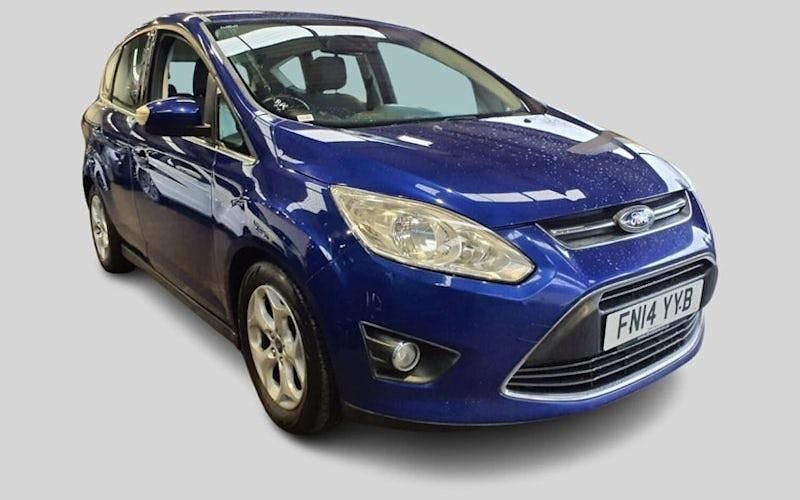 Used Ford C-MAX Zetec 105 HP (77 kW) 2014 Blue MPV