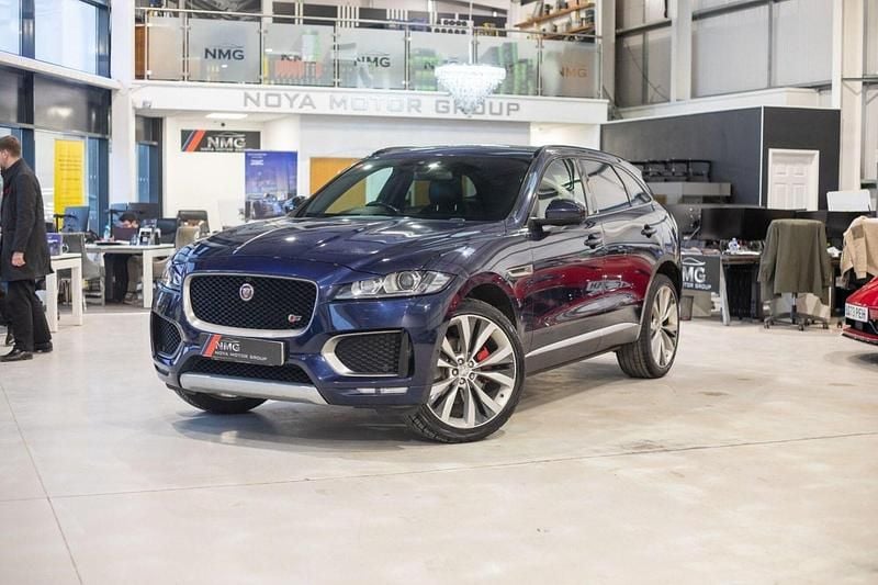 Used Jaguar F-Pace S 300 HP (220 kW) 2016 Blue SUV