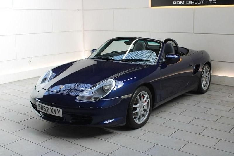 Usado Porsche 986 Boxster 260 HP (191 kW) 2002 Azul Cabrios