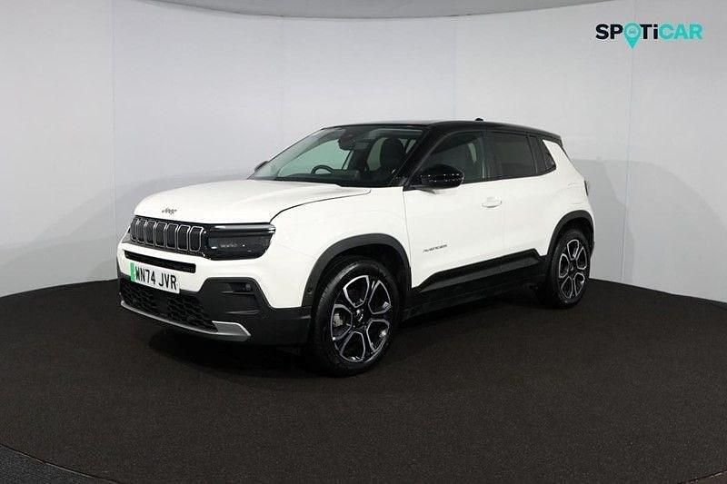 Used Jeep Avenger EV Summit 114 kW (156 HP) 2024 White/black SUV