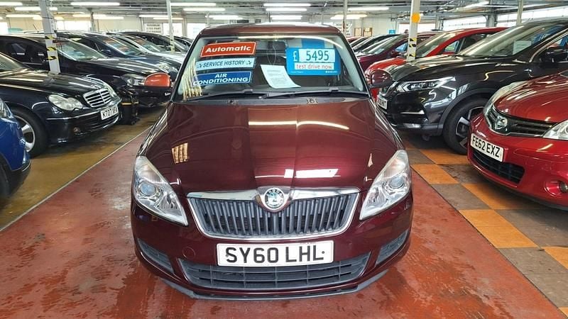 Maroon Used 2010 Skoda Fabia SE Hatchback | £4,695 (A bit pricey) - Image 1/4