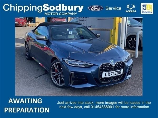 Arctic race blue Used 2021 BMW M440 M Sport Sedan | £36,995 (Fair price) - Image 1/1