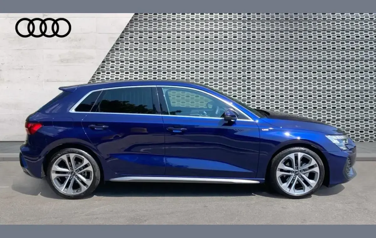 Used Audi A3 S-Line 150 HP (110 kW) 2026 Blue Hatchback