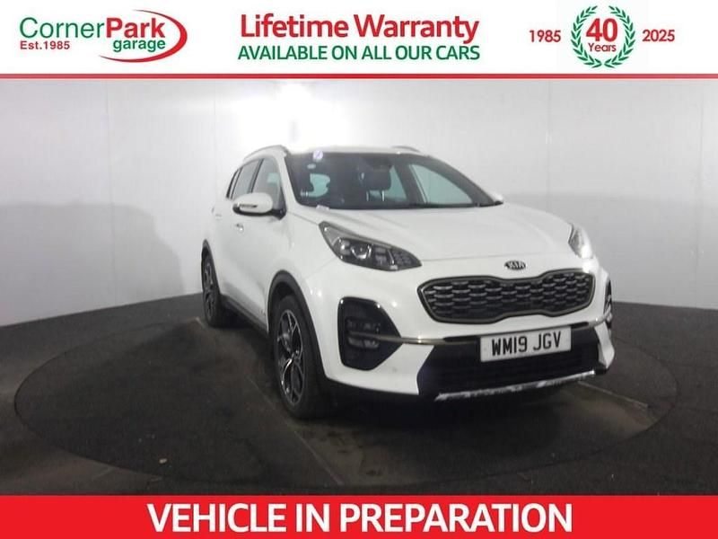 Used Kia Sportage GT-Line 174 HP (127 kW) 2019 White SUV