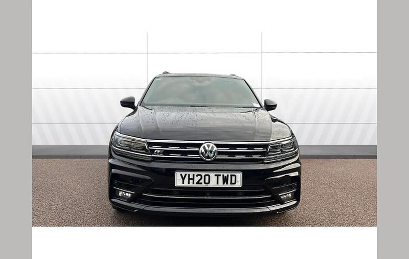 Used VW Tiguan R-line 150 HP (110 kW) 2020 Black SUV