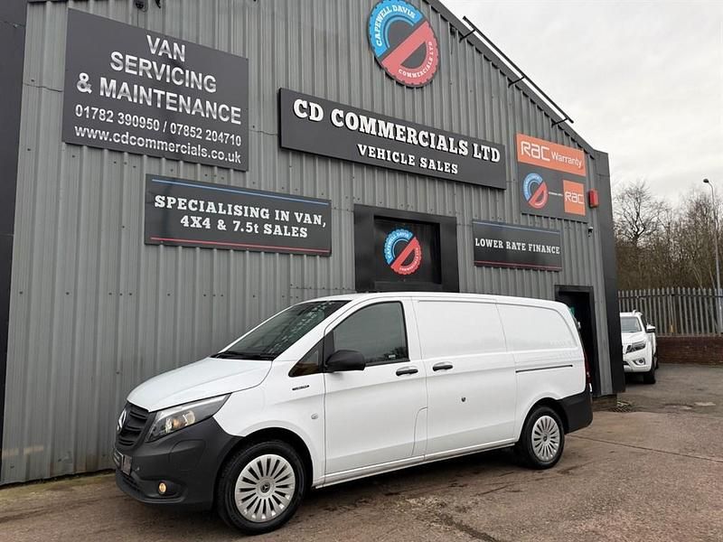 Used Mercedes e-Vito Progressive 85 kW (116 HP) 2023 White MPV