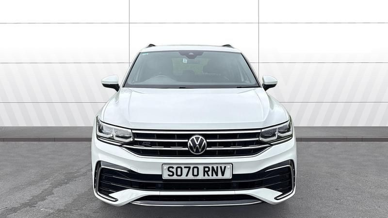 Used VW Tiguan R-line 150 HP (110 kW) 2021 White SUV