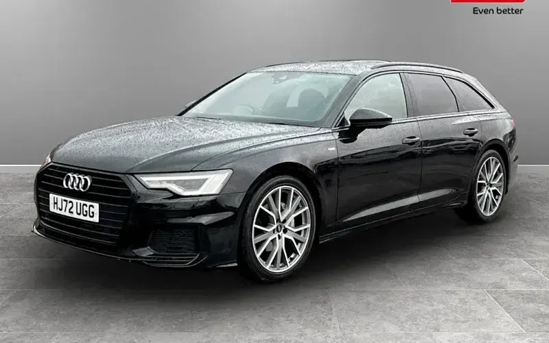 Used Audi A6 Black Edition 204 HP (150 kW) 2022 Black Estate