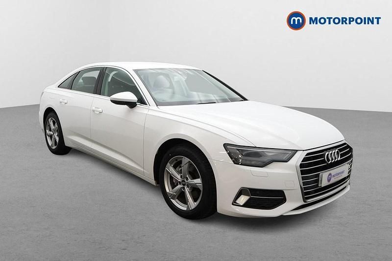 White Used 2021 Audi A6 Sport Sedan | £20,299 (Super price) - Image 1/4