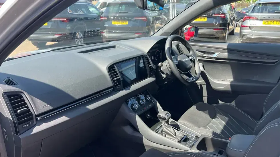 Used Skoda Karoq SportLine 150 HP (110 kW) 2025 Silver SUV