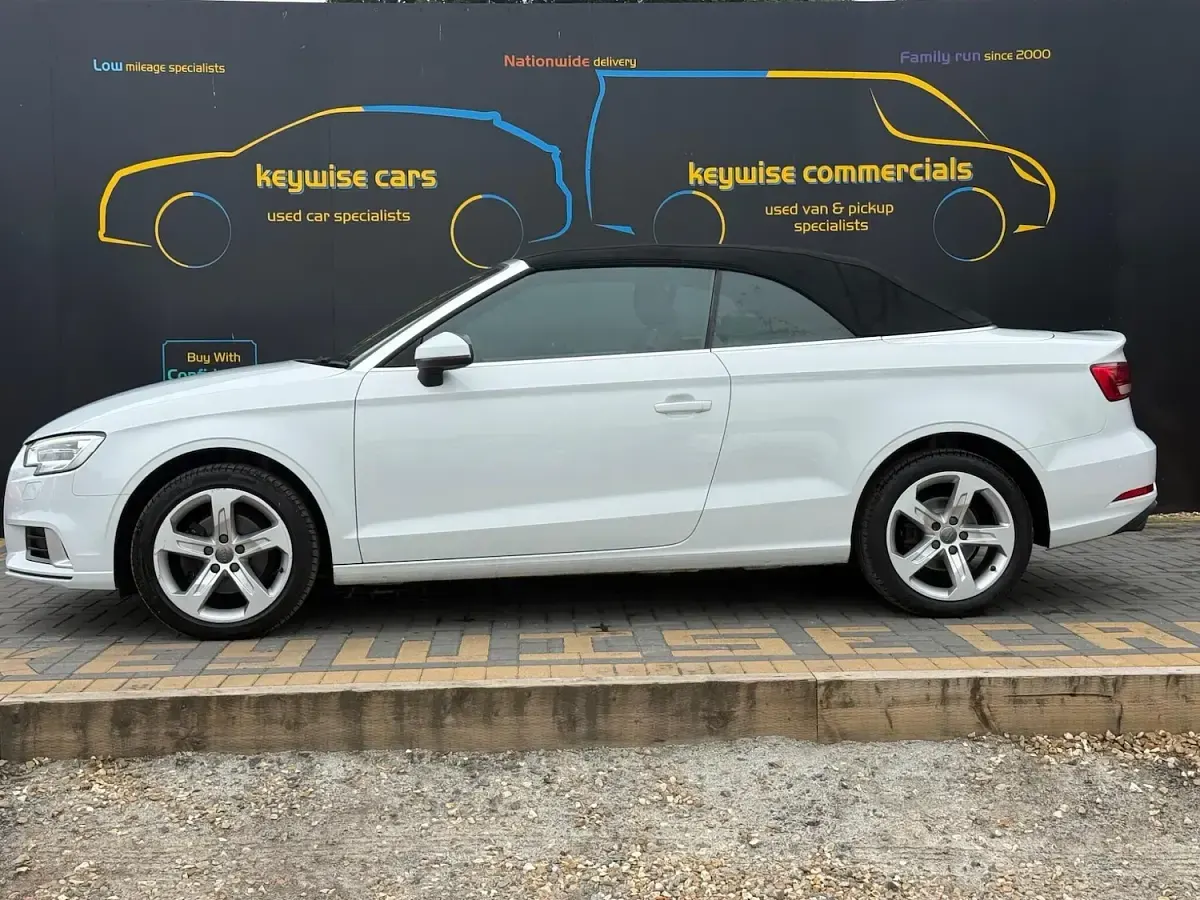 Used Audi A3 Cabriolet Sport 2017 White Cabriolet