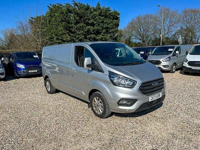Used Ford Transit Custom Limited 130 HP (95 kW) 2021 Silver Van