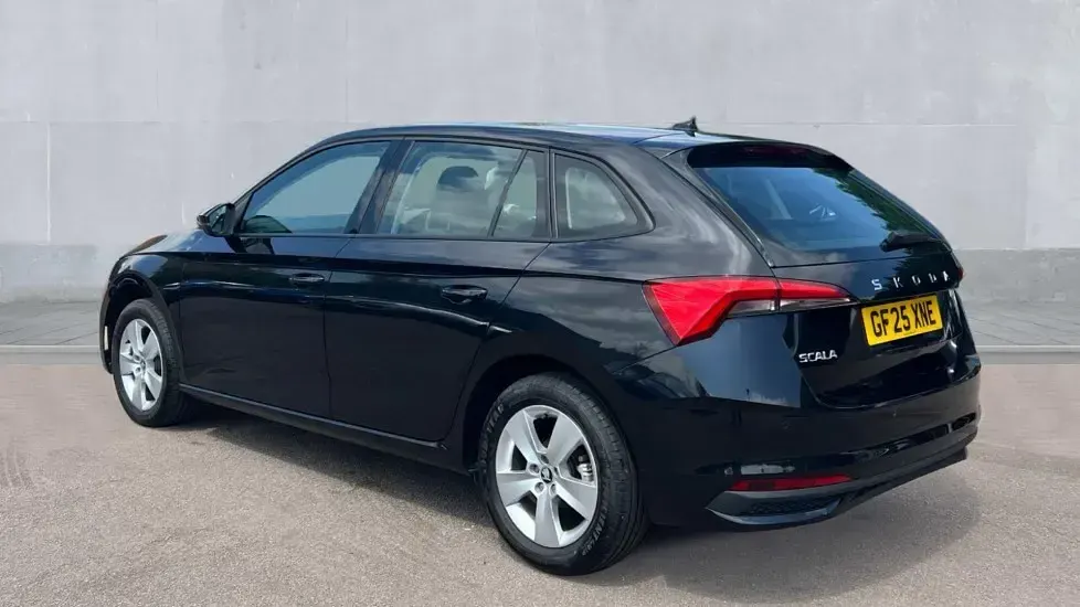 Used Skoda Scala SE 116 HP (85 kW) 2025 Black magic pearlescent Hatchback