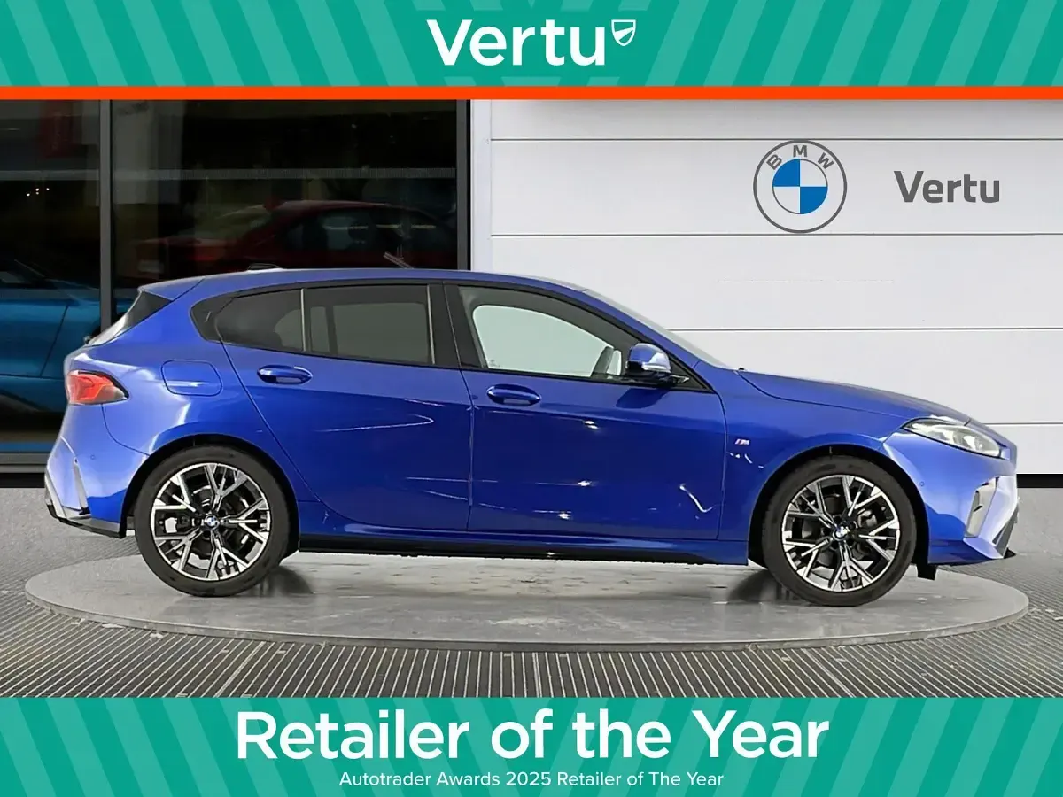 Used BMW 120 M Sport 168 HP (123 kW) 2025 Blue Hatchback