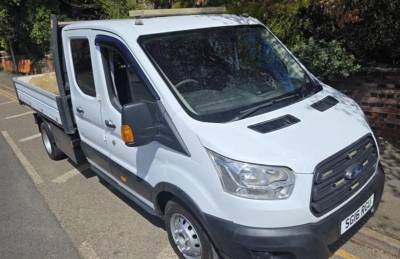 Begagnad Ford Transit 2016 Vit Cab