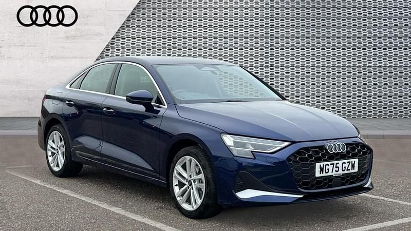 Used Audi A3 Sport 116 HP (85 kW) 2025 Blue Sedan