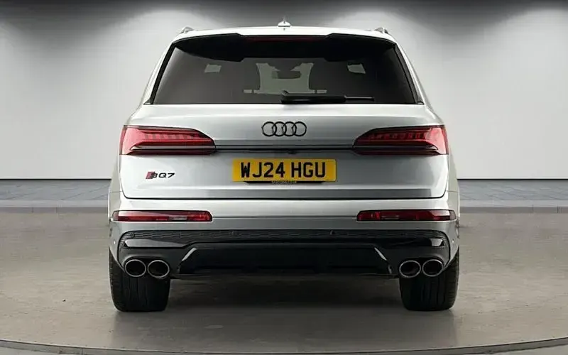 Used Audi SQ7 Black Edition 507 HP (372 kW) 2023 Satellite silver metallic/satellite silver metalli SUV