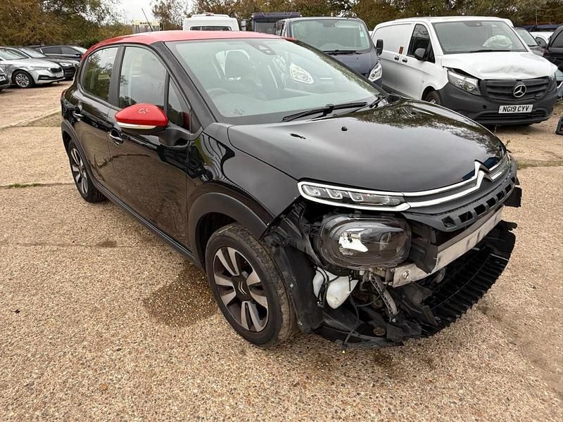 Black Used 2018 Citroën C3 Feel Hatchback | £1,950 - Image 1/4