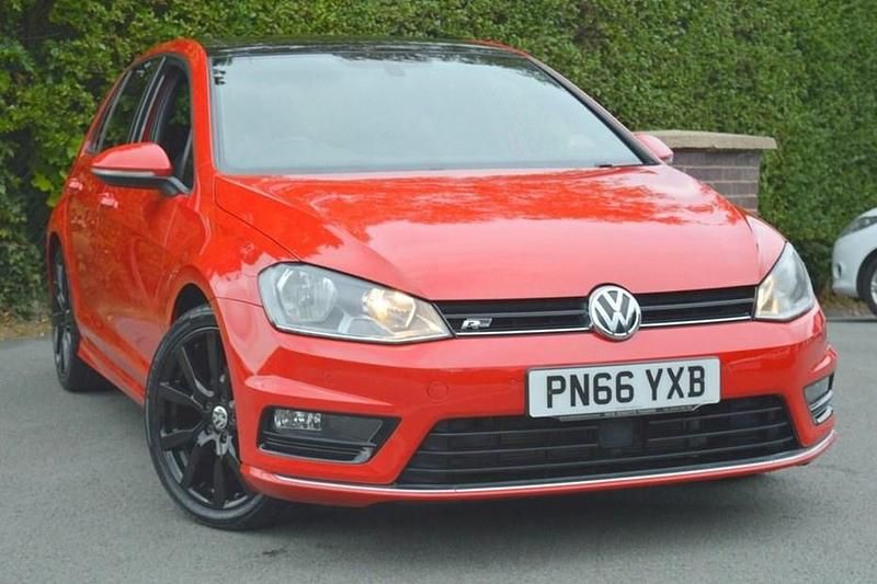 Red Used 2016 VW Golf VII R-line Edition Hatchback | £14,495 (A bit pricey) - Image 1/1