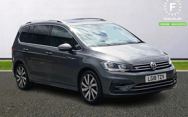 Grey Used 2018 VW Touran R-line MPV | £19,299 (Fair price) - Image 1/3