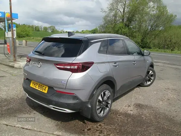 Used Vauxhall Grandland X Sport 130 HP (95 kW) 2019 Grey SUV