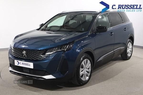 Blue Used 2022 Peugeot 5008 Active+ MPV | £19,995 (Fair price) - Image 1/4